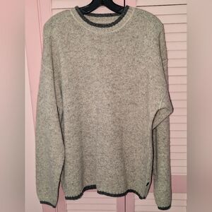 Woolrich Oat Mix Vintage Wool Sweater